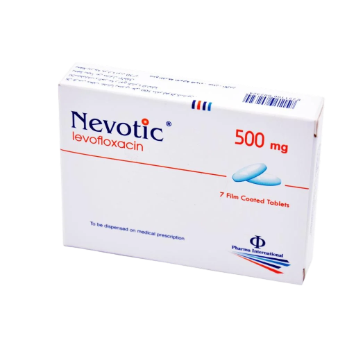 نيفوتيك مضاد حيوي NEVOTIC LEVOFLOXACIN