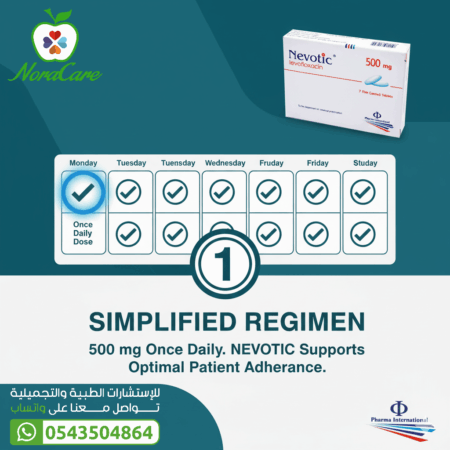 ⁦نيفوتيك مضاد حيوي NEVOTIC LEVOFLOXACIN⁩ - الصورة ⁦2⁩