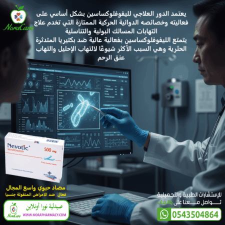 ⁦نيفوتيك مضاد حيوي NEVOTIC LEVOFLOXACIN⁩ - الصورة ⁦4⁩