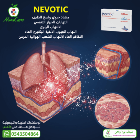 ⁦نيفوتيك مضاد حيوي NEVOTIC LEVOFLOXACIN⁩ - الصورة ⁦7⁩