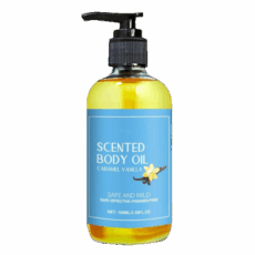زيت المساج الطبيعي بالكاراميل و الفانيليا CARAMEL VANILLA BODY OIL