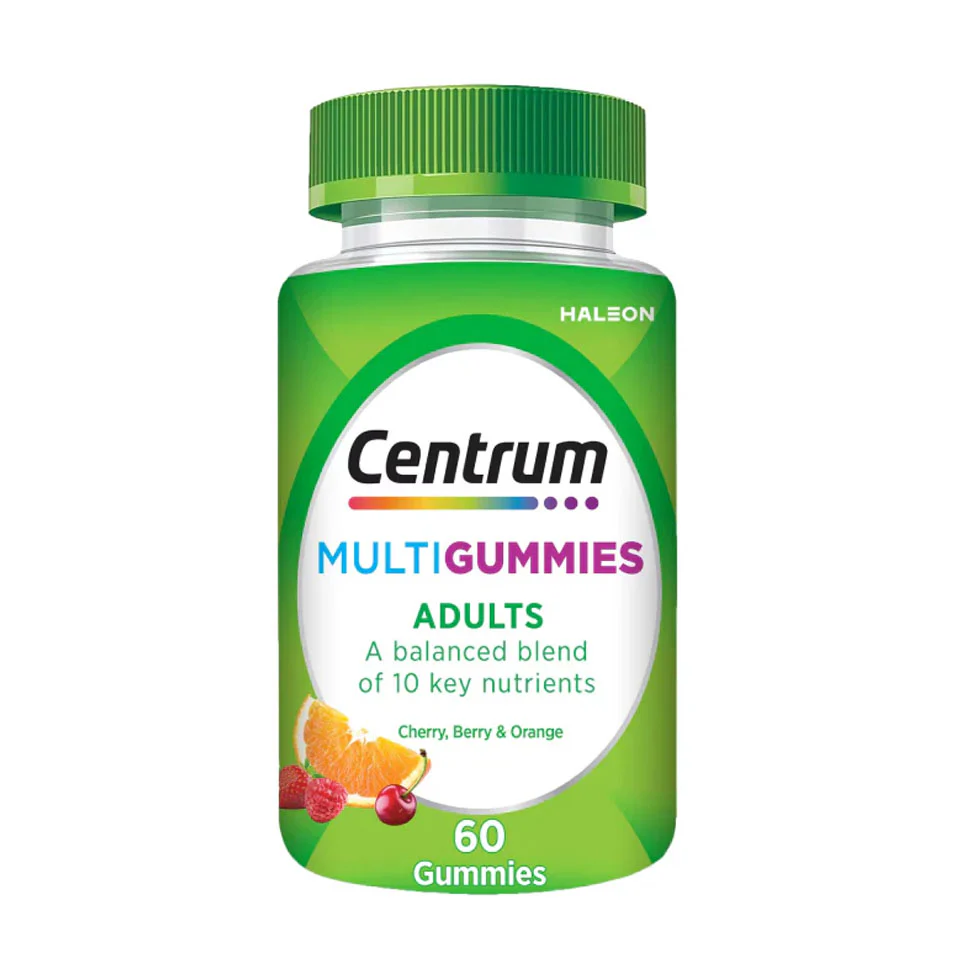 سنتروم فيتامينات مضغ للكبار CENTRUM MULTIGUMMIES ADULTS
