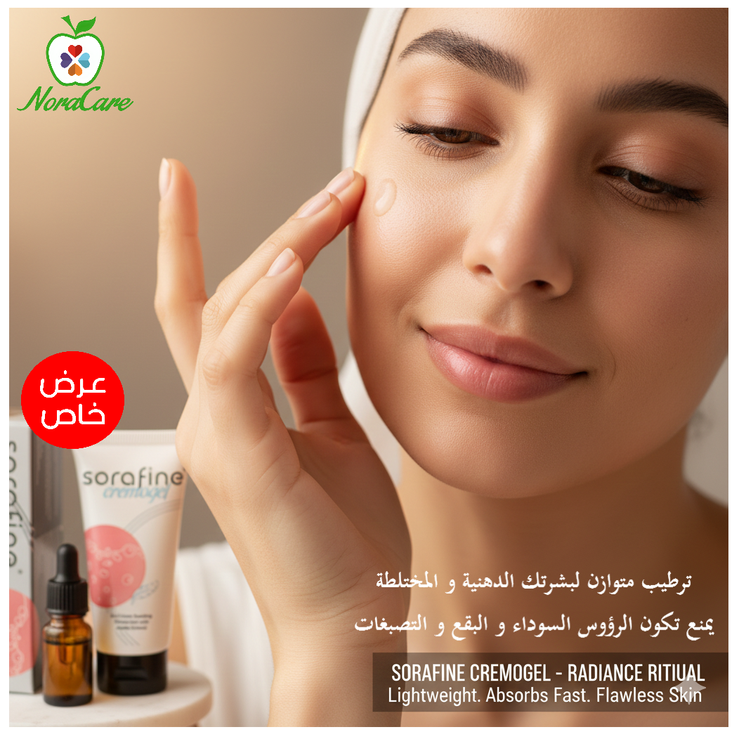 سورافاين كريموجل مرطب و ملطف بخلاصة الجوجوبا SORAFINE CREMOGEL - الصورة 3