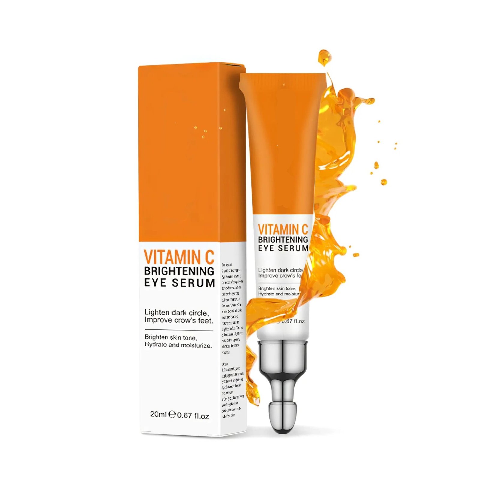 سيروم فيتامين سي للعين ازالة الهالات السوداء والانتفاخات والخطوط الدقيقة تحت العين