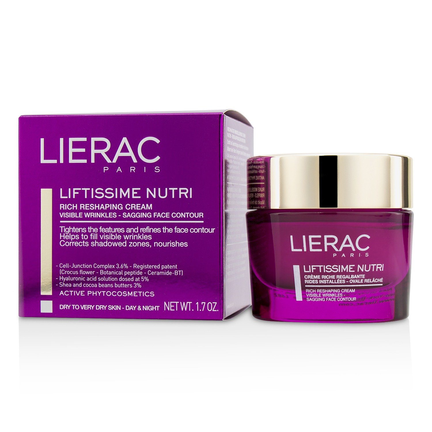 كريم رفع و شد و تغذية البشرة ليراك LIERAC LIFTISSIME NUTRI