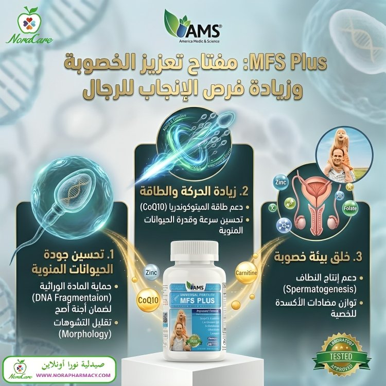 MFS Plus ام اف اس بلس فيتامين الحيوانات المنويه - الصورة 8