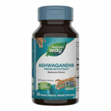 الاشواجاندا الطبيعية Ashwagandha natures way 60 capsule