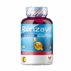 كو كيو 10 رونزافيت 200 CO Q 10 60 CAPSULE
