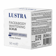 مقشر الوجه والجسم للتبييض لوسترا LUSTRA FACE BODY WHITENING SCRUP