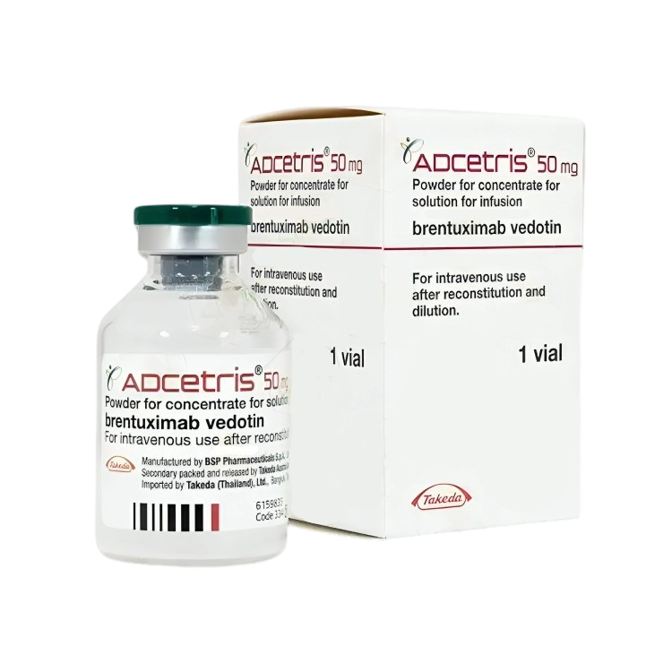 Adcetris ادسيتريس برينتوكسيماب Brentuximab 50 mg