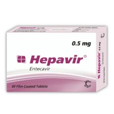 Hepavir هيبافير 0.5 مجم 30 قرص