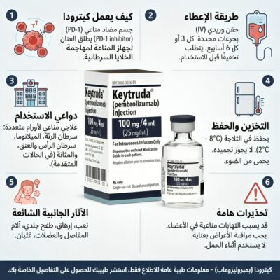 KEYTRUDA كيترودا pembrolizumab بيمبروليزوماب