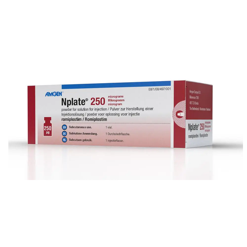 Romiplostim Nplate نبلات 250 مجم 1 فيال ( ثلاجة )