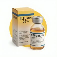 human albumin البومين بشري 20 % 50 ملي
