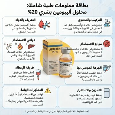 human albumin البومين بشري