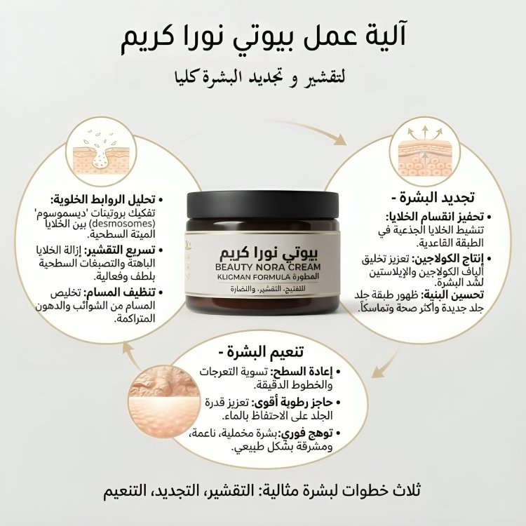 kligman formula تركيبة بيوتي نورا كريم Beauty Nora Cream - الصورة 2