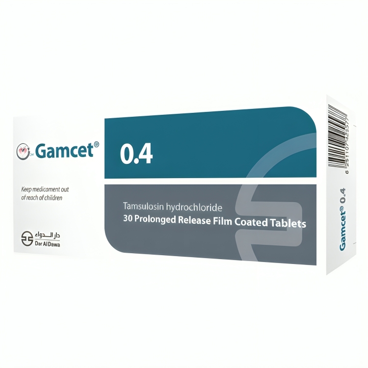 جامسيت 0.4 مجم 30 قرص GAMCET