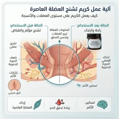علاج تشنج العضلة العاصرة