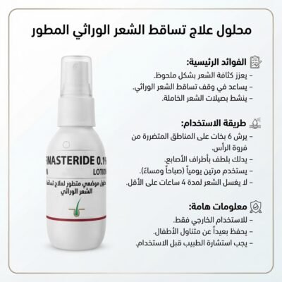 فيناسترايد بخاخ FINASTERIDE SOLUTION