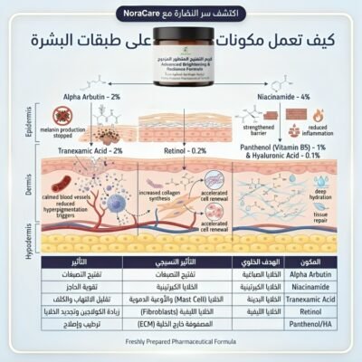 كريم التفتيح المتطور
