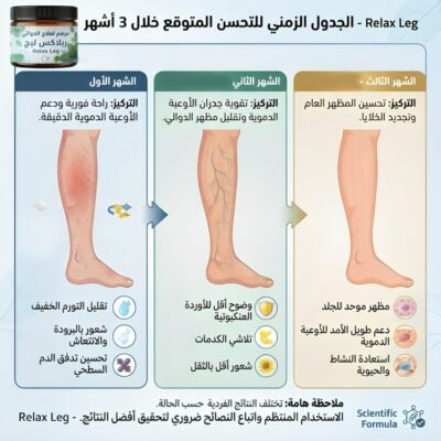 مرهم لعلاج الدوالي ريلاكس ليج Relax Leg