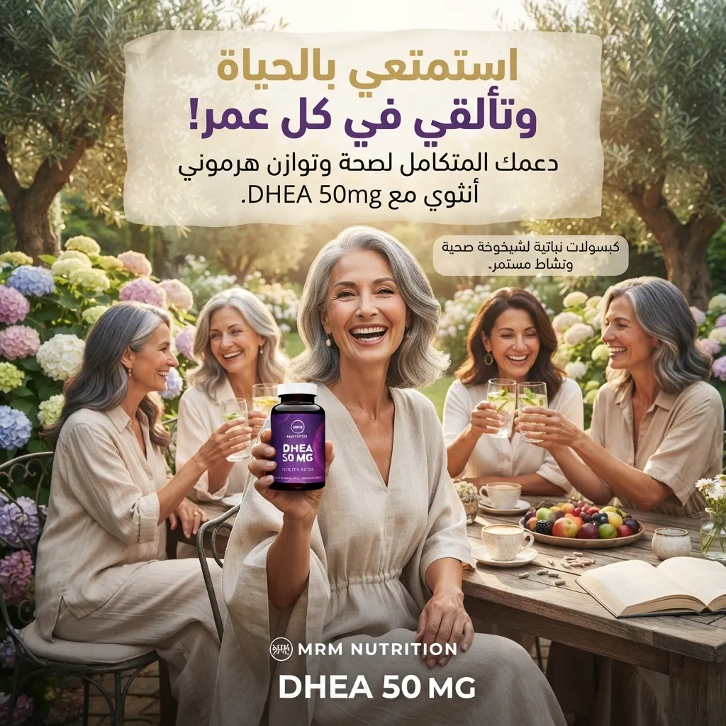 DHEA 50 دهيا 50 ملغ 90 كبسولة نباتية - الصورة 2