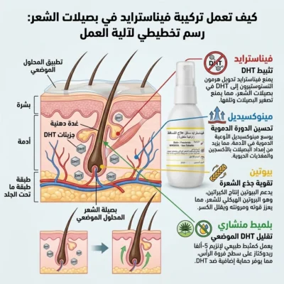 فيناسترايد سائل علاج التساقط