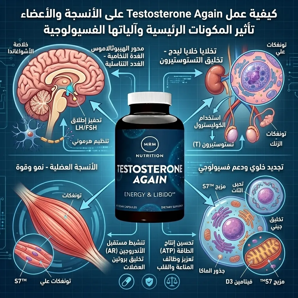 تستوستيرون هرمون الذكورة . اقراص زيادة القوة و الرغبة - الصورة 3