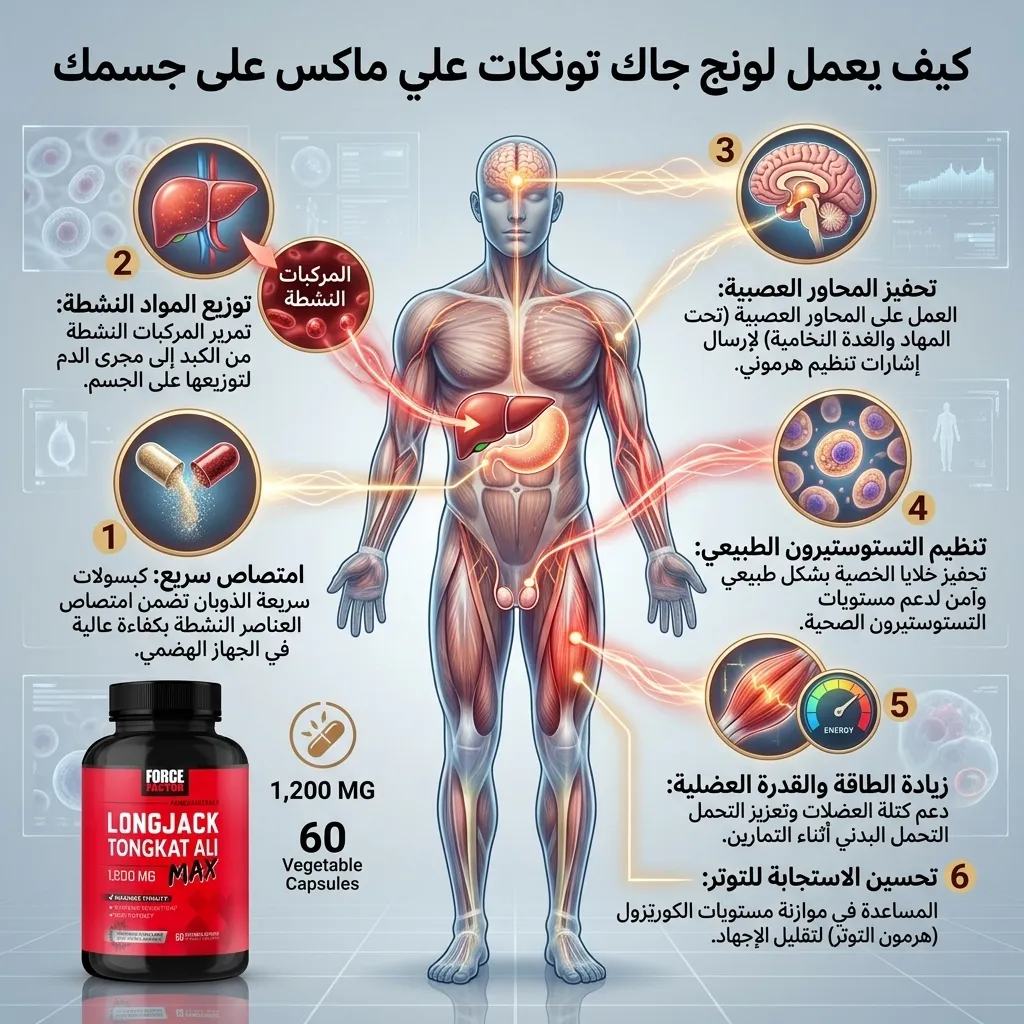 تونكات علي لونج جاك ماكس فيتامينات لتقوية الانتصاب - الصورة 2