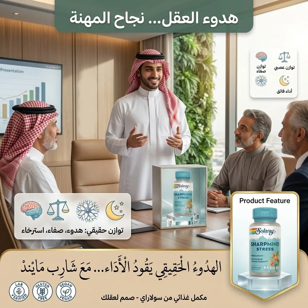 حبوب اشواغاندا و مكمل الجابا لتخفيف التوتر و القلق - الصورة 5