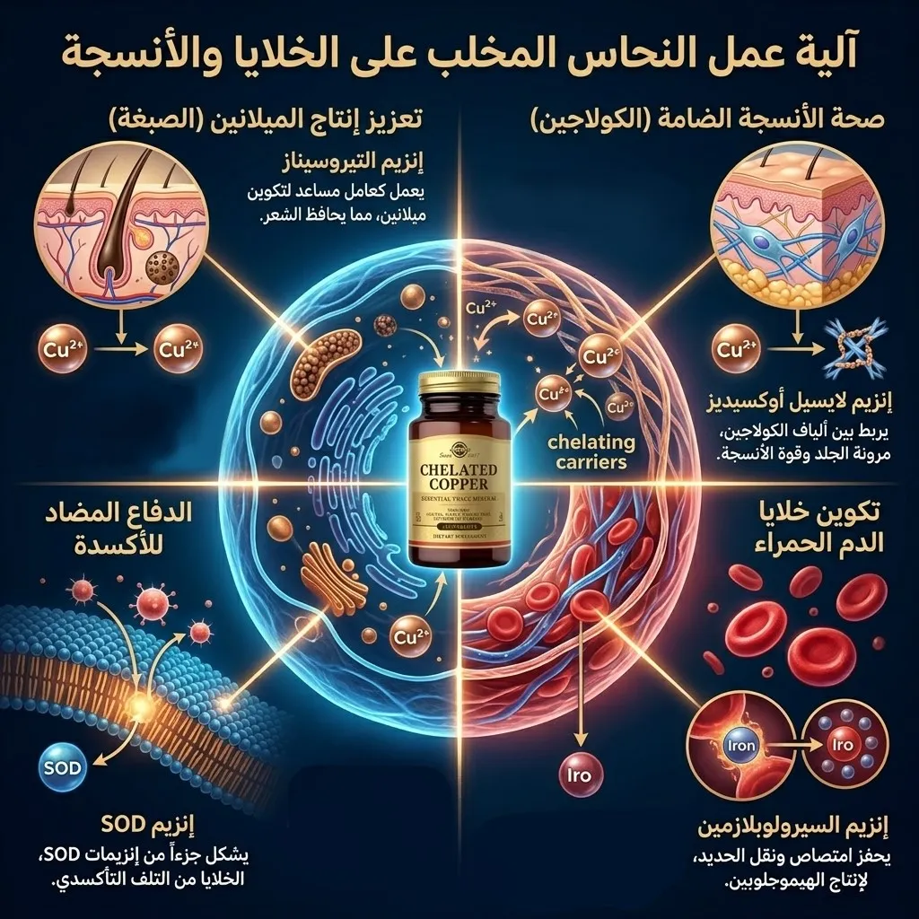 حبوب النحاس للشيب CHELATED COPPER - الصورة 4
