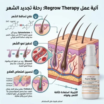 علاج لتساقط شعر ري جرو ثيرابي Regrow Therapy